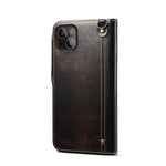 Custodia portafoglio in pelle bovina per Samsung Galaxy S20