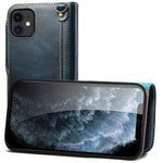 Custodia portafoglio in pelle bovina per Samsung Galaxy S20