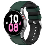 Cinturino silicone e pelle per Samsung Galaxy Watch5 40/44mm