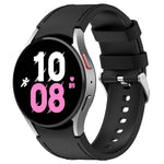 Cinturino silicone e pelle per Samsung Galaxy Watch5 40/44mm