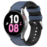 Cinturino silicone e pelle per Samsung Galaxy Watch5 40/44mm