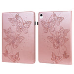 Custodia in pelle con farfalla goffrata per iPad 10th Gen 10.9 20