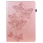 Custodia in pelle con farfalla goffrata per iPad 10th Gen 10.9 20