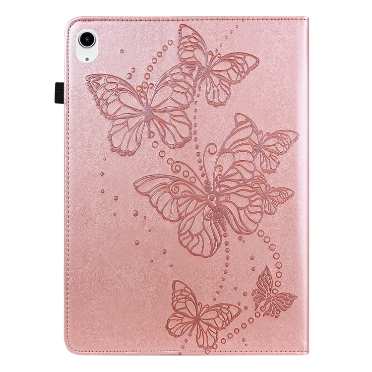 Custodia in pelle con farfalla goffrata per iPad 10th Gen 10.9 20
