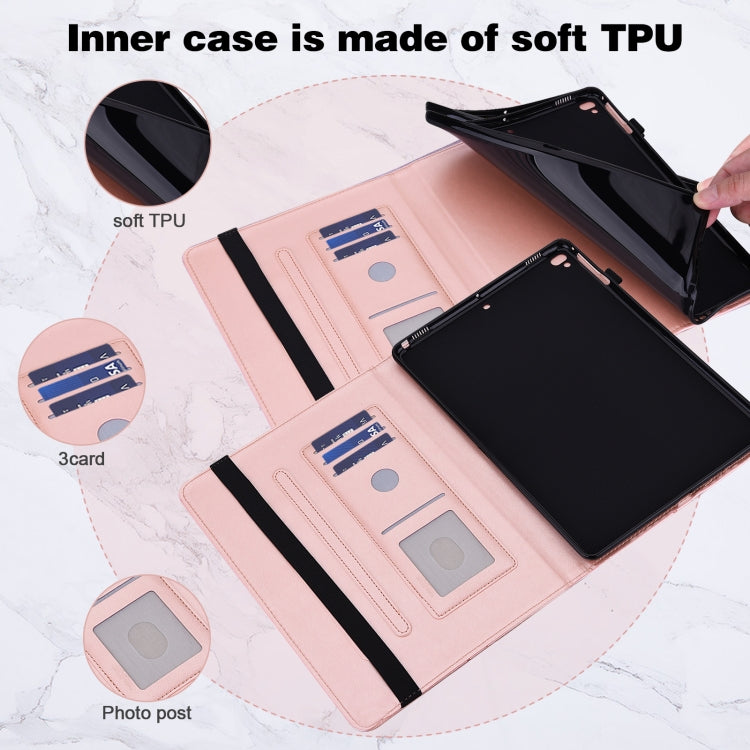 Custodia in pelle con farfalla goffrata per iPad 10th Gen 10.9 20