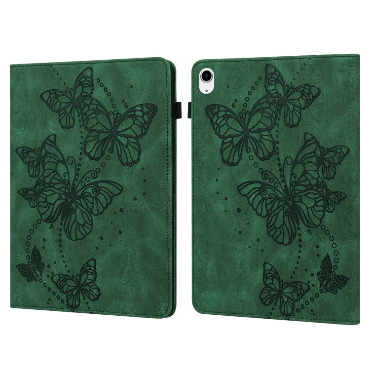 Custodia in pelle con farfalla goffrata per iPad 10th Gen 10.9 20