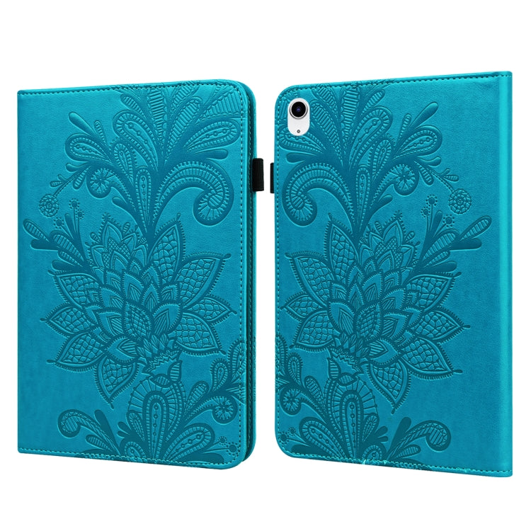 Custodia in pelle con motivo floreale per iPad 10th Gen 10.9 2022