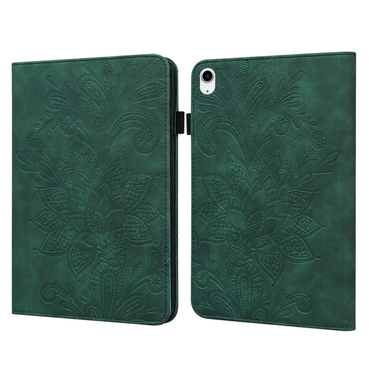 Custodia in pelle con motivo floreale per iPad 10th Gen 10.9 2022