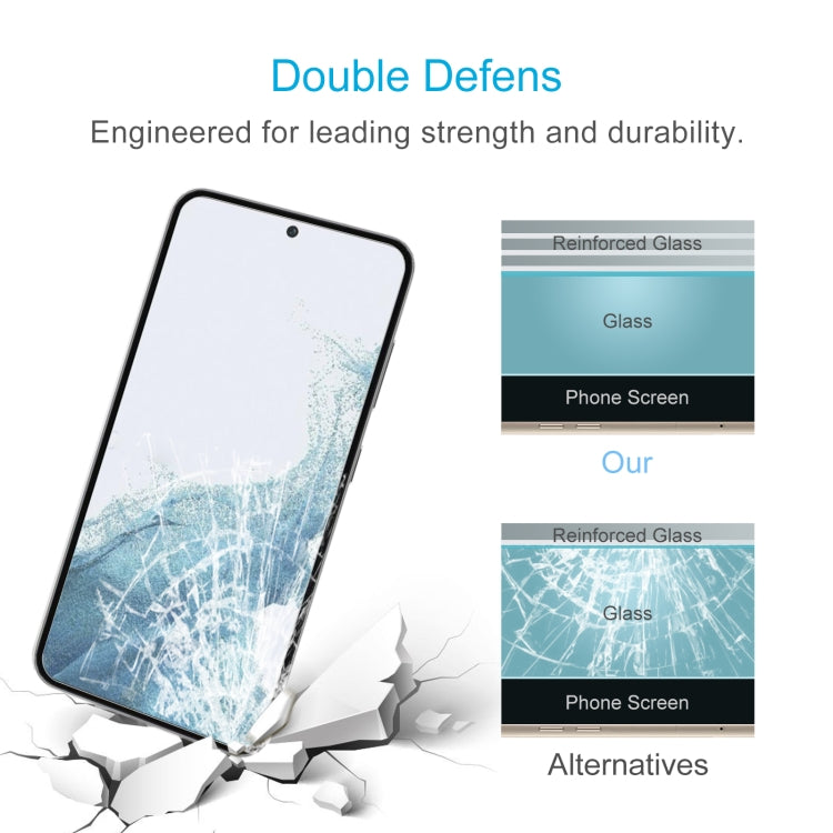 Pellicola in vetro temperato 9H 2.5D da 0,26 mm, supporto per sblocco delle impronte digitali, For Samsung Galaxy S23 5G, Support Fingerprint Unlock (1 PC), For Samsung Galaxy S23+ 5G, Support Fingerprint Unlock (1 PC)