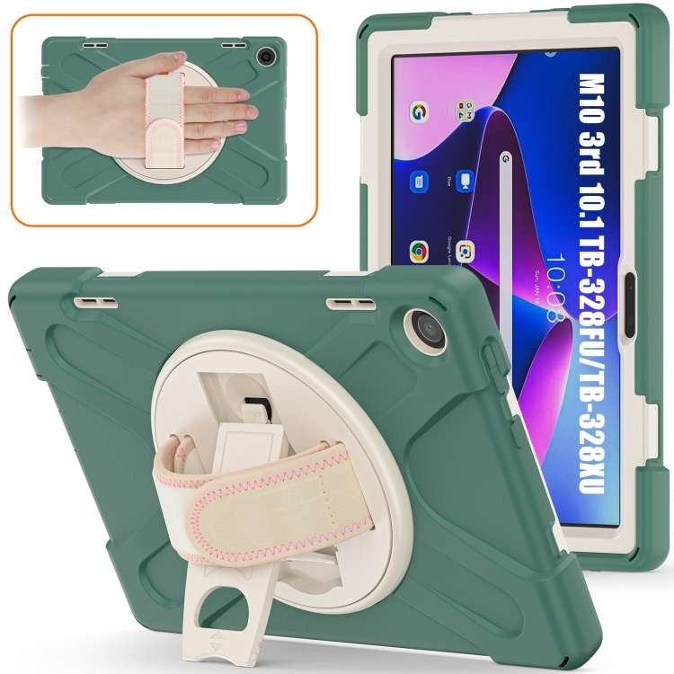 Custodia protettiva per tablet in silicone + PC, For Lenovo Tab M10 10.1 3rd Gen
