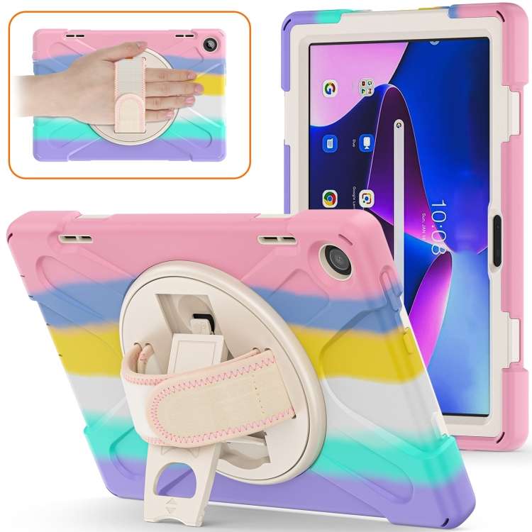 Custodia protettiva per tablet in silicone + PC, For Lenovo Tab M10 10.1 3rd Gen