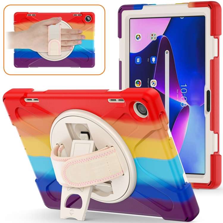 Custodia protettiva per tablet in silicone + PC, For Lenovo Tab M10 10.1 3rd Gen