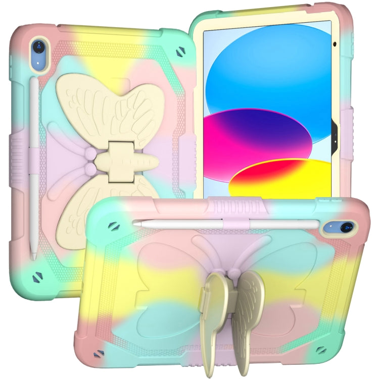 Custodia robusta con cavalletto a farfalla per iPad 10th Gen 10.9 2022