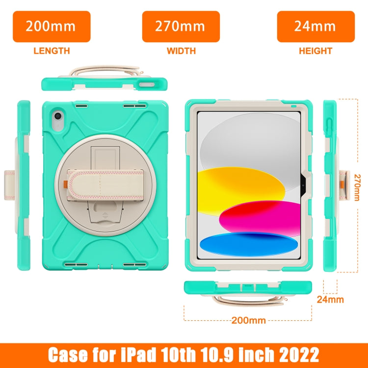 Custodia tablet in silicone con impugnatura per iPad 10.9 2022