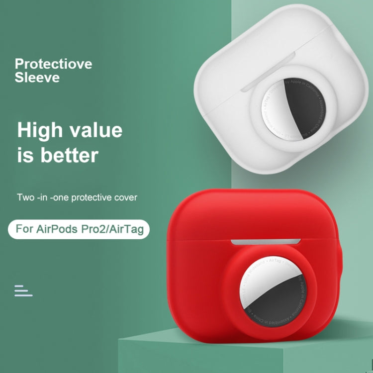 Custodia silicone protettiva per AirPods Pro 2 e AirTag