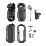 Guscio telecomando pieghevole 3 pulsanti Fiat SIP22