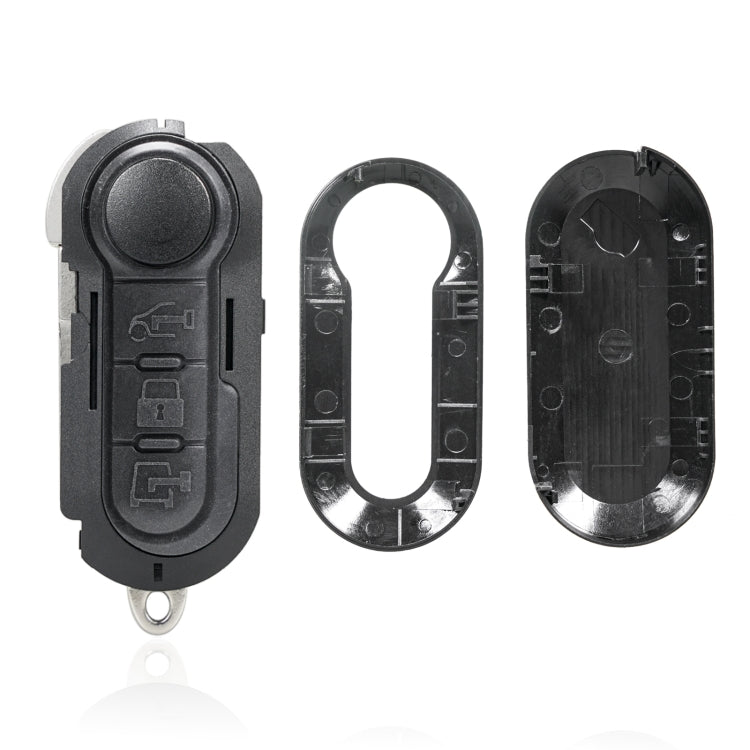 Guscio telecomando pieghevole 3 pulsanti Fiat SIP22