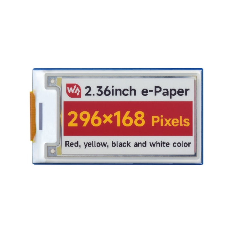 Modulo E-paper Waveshare 2,36" 296x168 pixel SPI
