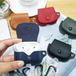 Custodia in pelle PU per AirPods Pro 2 con cordino