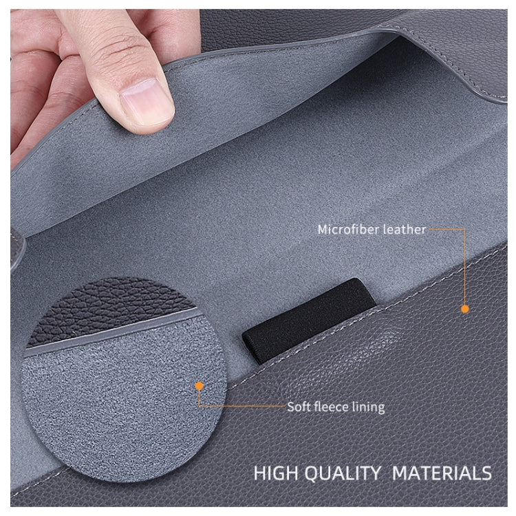 Borsa per laptop 4 in 1 in pelle PU compatibile MacBook