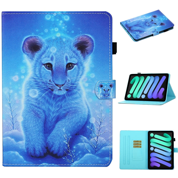 Custodia tablet in pelle con cuciture colorate per iPad 10th Gen 10.9 2022