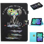 Custodia tablet in pelle con cuciture colorate per iPad 10th Gen 10.9 2022
