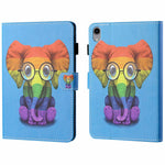 Custodia tablet in pelle con cuciture per iPad 10.9 2022