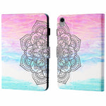 Custodia tablet in pelle con cuciture per iPad 10.9 2022