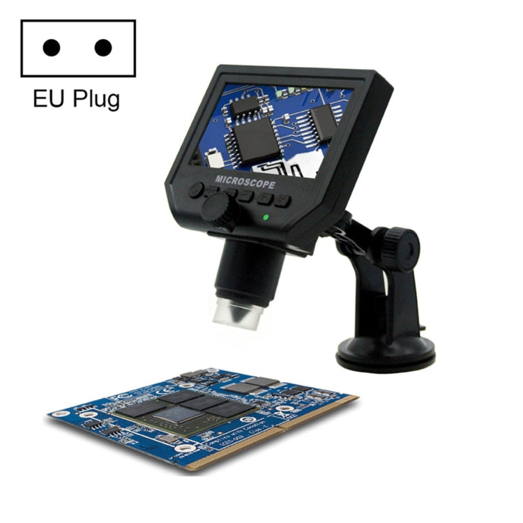 Microscopio digitale portatile con display LCD HD 4,3" 600X