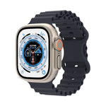 Cinturino in silicone stile oceano per Apple Watch