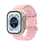 Cinturino in silicone stile oceano per Apple Watch