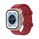 Cinturino in silicone stile oceano per Apple Watch