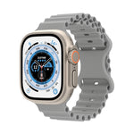 Cinturino in silicone stile oceano per Apple Watch