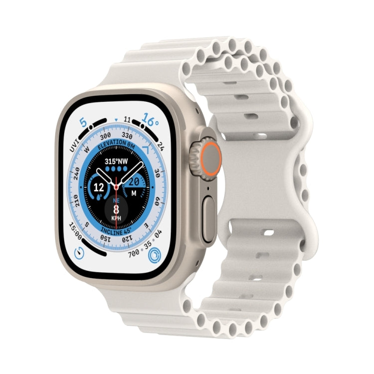 Cinturino in silicone stile oceano per Apple Watch