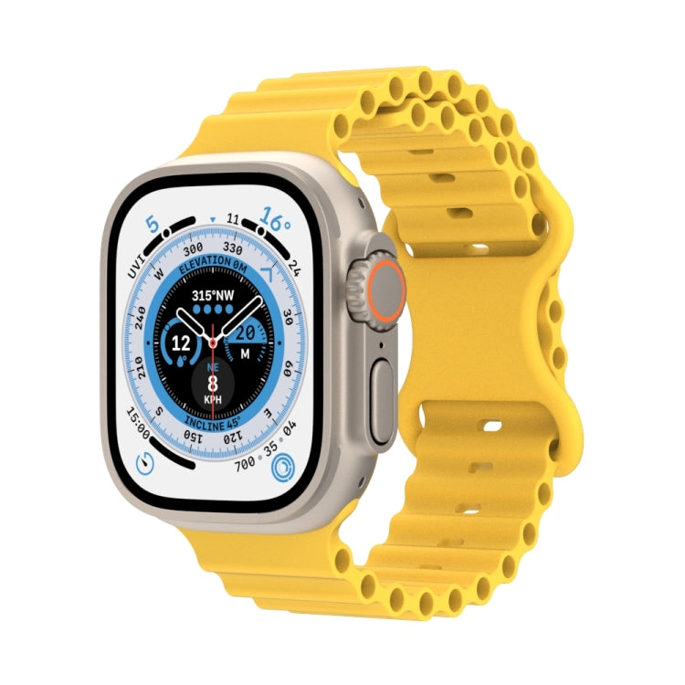 Cinturino in silicone stile oceano per Apple Watch