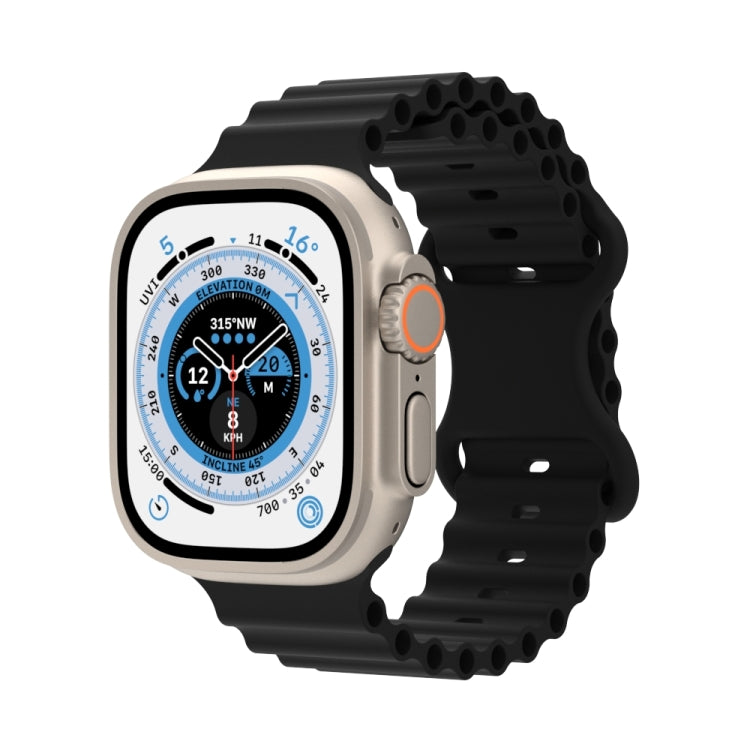 Cinturino in silicone stile oceano per Apple Watch
