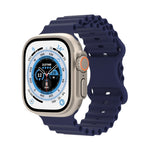 Cinturino in silicone stile oceano per Apple Watch