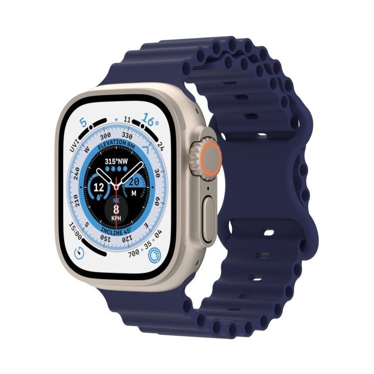 Cinturino in silicone stile oceano per Apple Watch