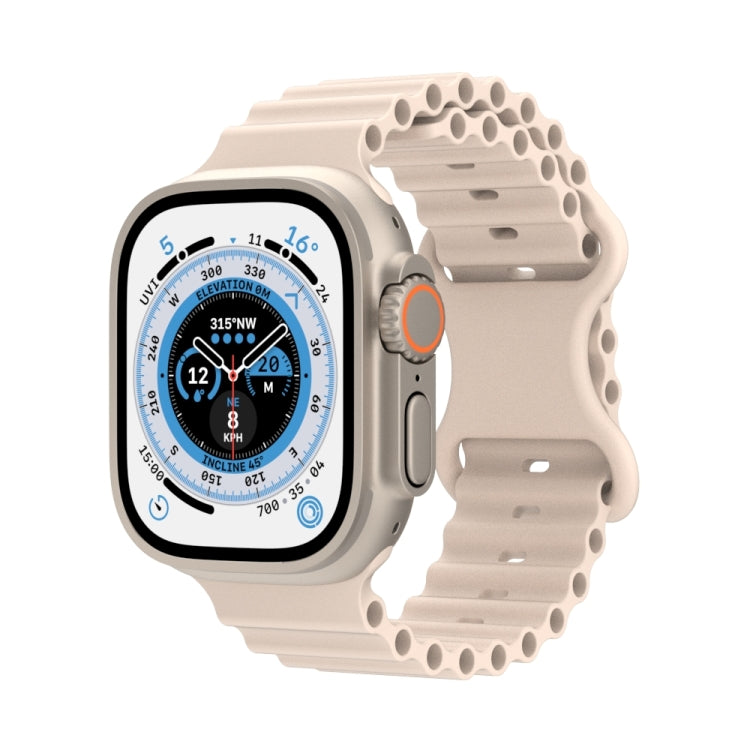 Cinturino in silicone stile oceano per Apple Watch