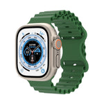 Cinturino in silicone stile oceano per Apple Watch