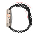 Cinturino in silicone stile oceano per Apple Watch