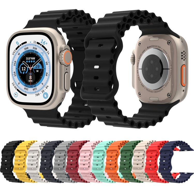 Cinturino in silicone stile oceano per Apple Watch