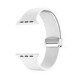 Cinturino in silicone con fibbia pieghevole per Apple Watch