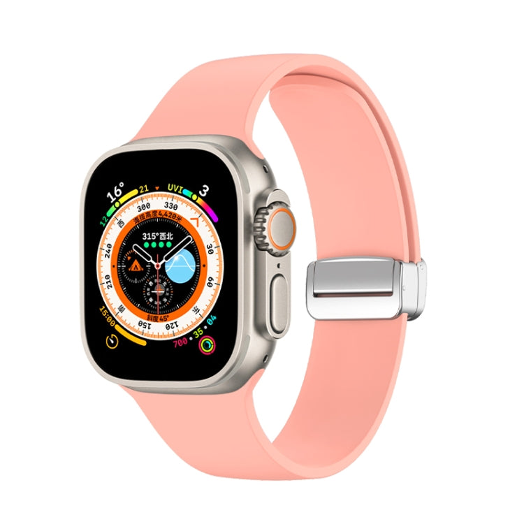 Cinturino in silicone con fibbia pieghevole per Apple Watch