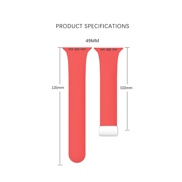 Cinturino in silicone con fibbia pieghevole per Apple Watch