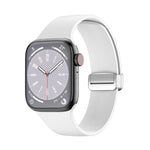 Cinturino in silicone con fibbia pieghevole per Apple Watch