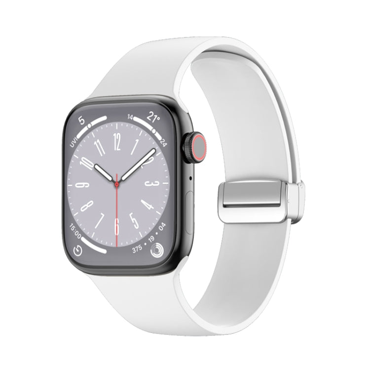 Cinturino in silicone con fibbia pieghevole per Apple Watch