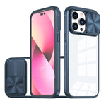 Custodia 360 con copriobiettivo scorrevole per iPhone 14 Pro Max