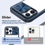 Custodia 360 con copriobiettivo scorrevole per iPhone 14 Pro Max