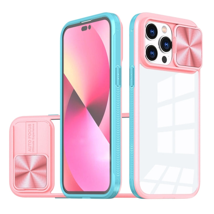 Custodia 360 con copriobiettivo scorrevole per iPhone 14 Pro Max